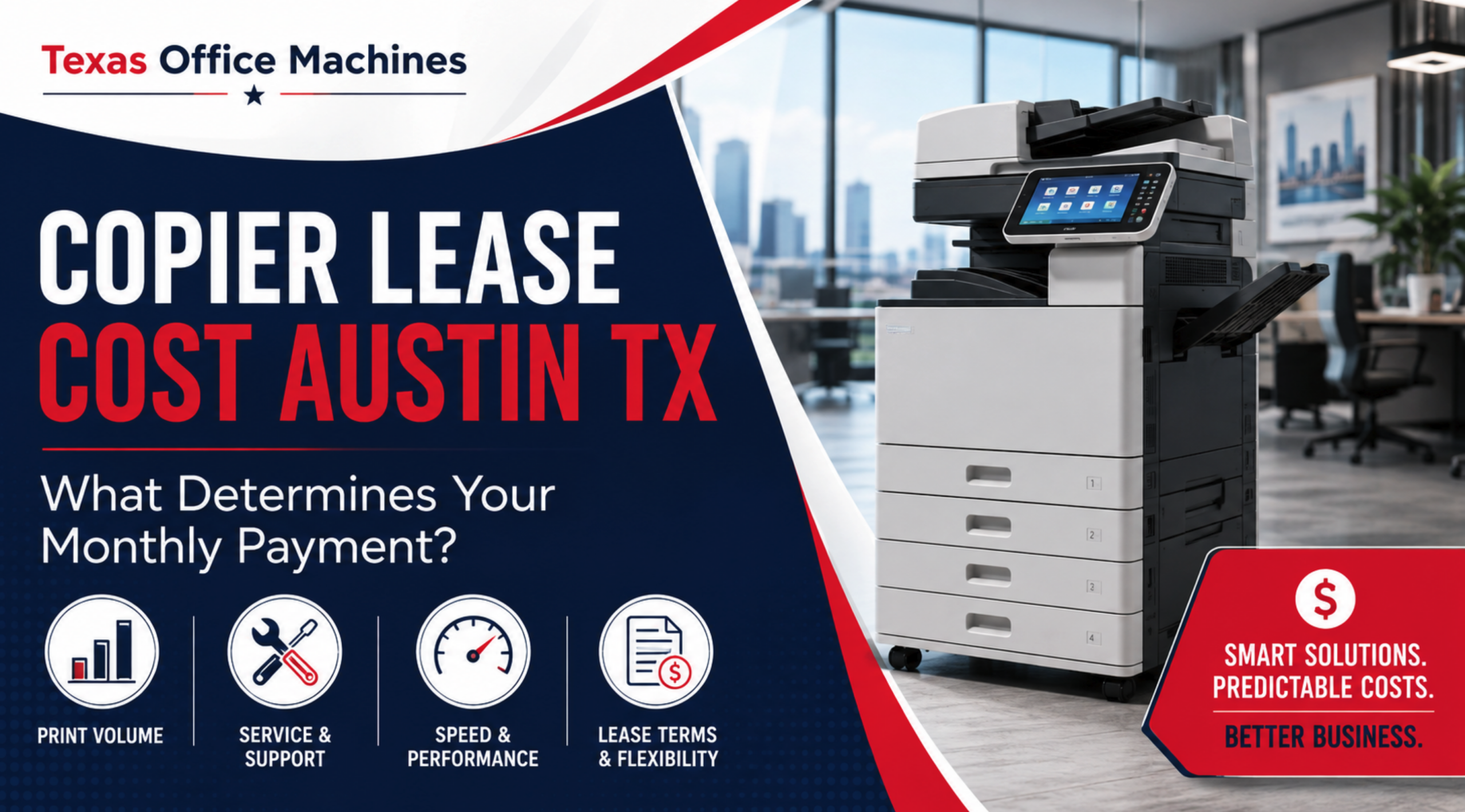 Copier Lease Cost in Austin TX
